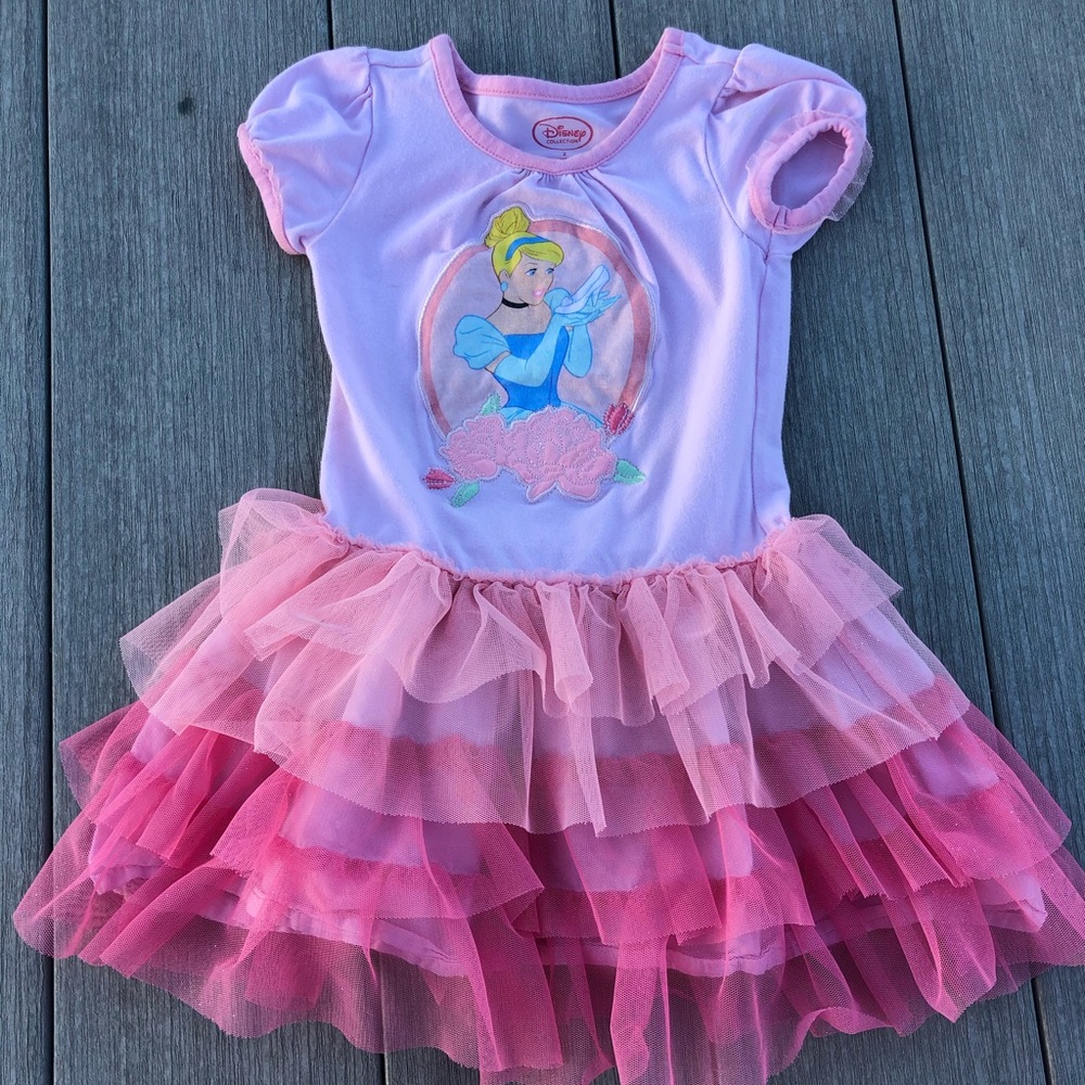 Disney Cinderella dress. 2T. GUC
